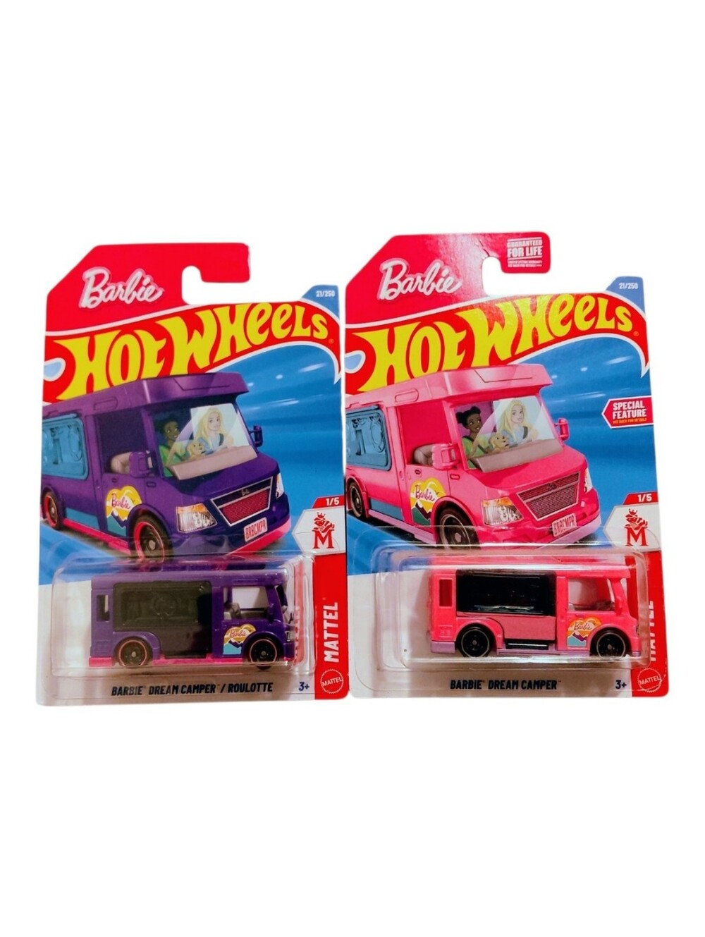 Hot Wheels Barbie Dream Camper Lot of Two 2025 And 2026 NEW!